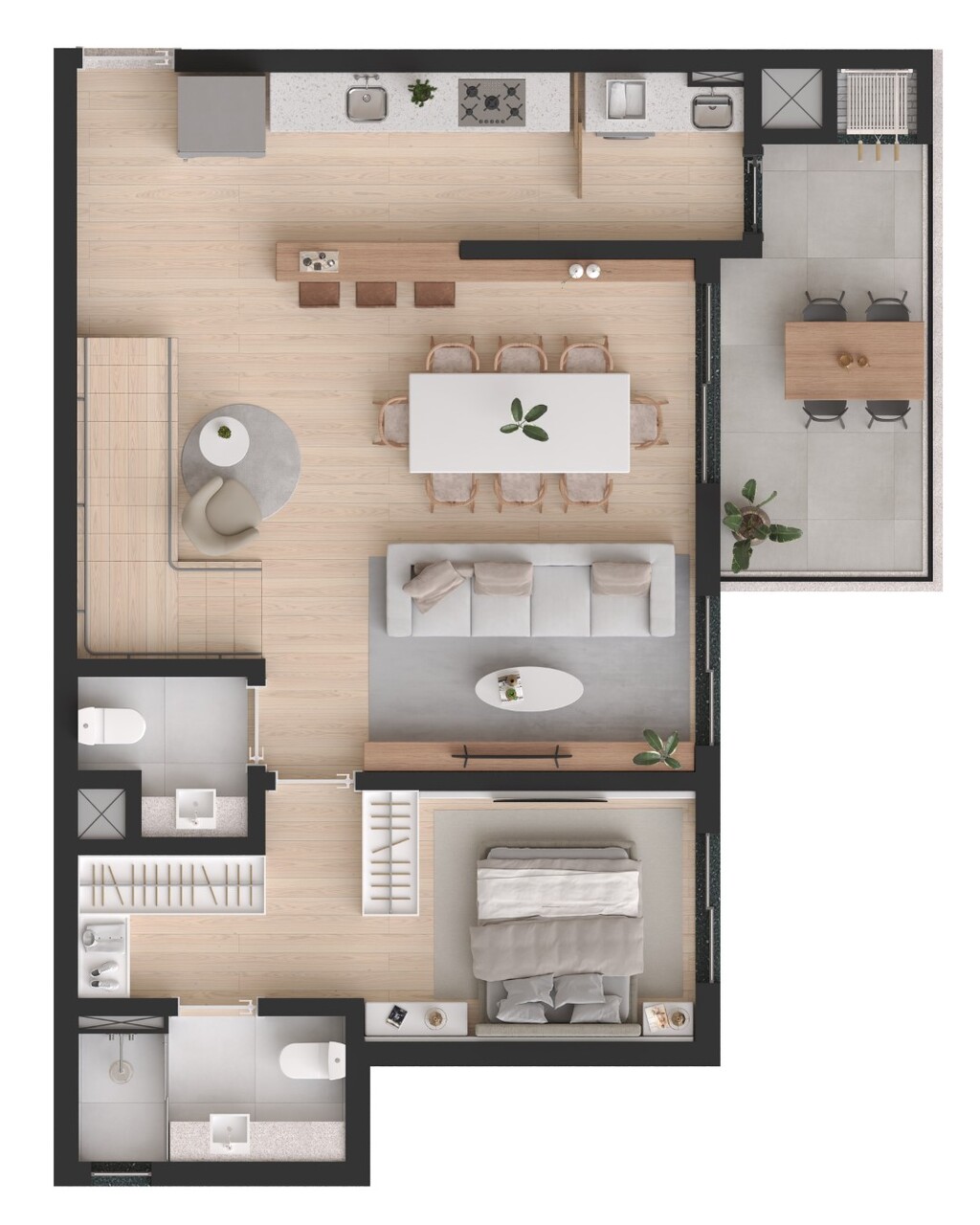 Apartamento à venda com 3 quartos, 98m² - Foto 32