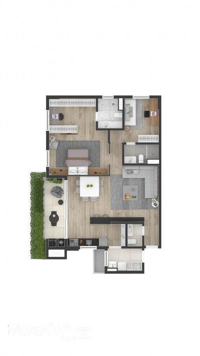 Apartamento à venda com 3 quartos, 107m² - Foto 10