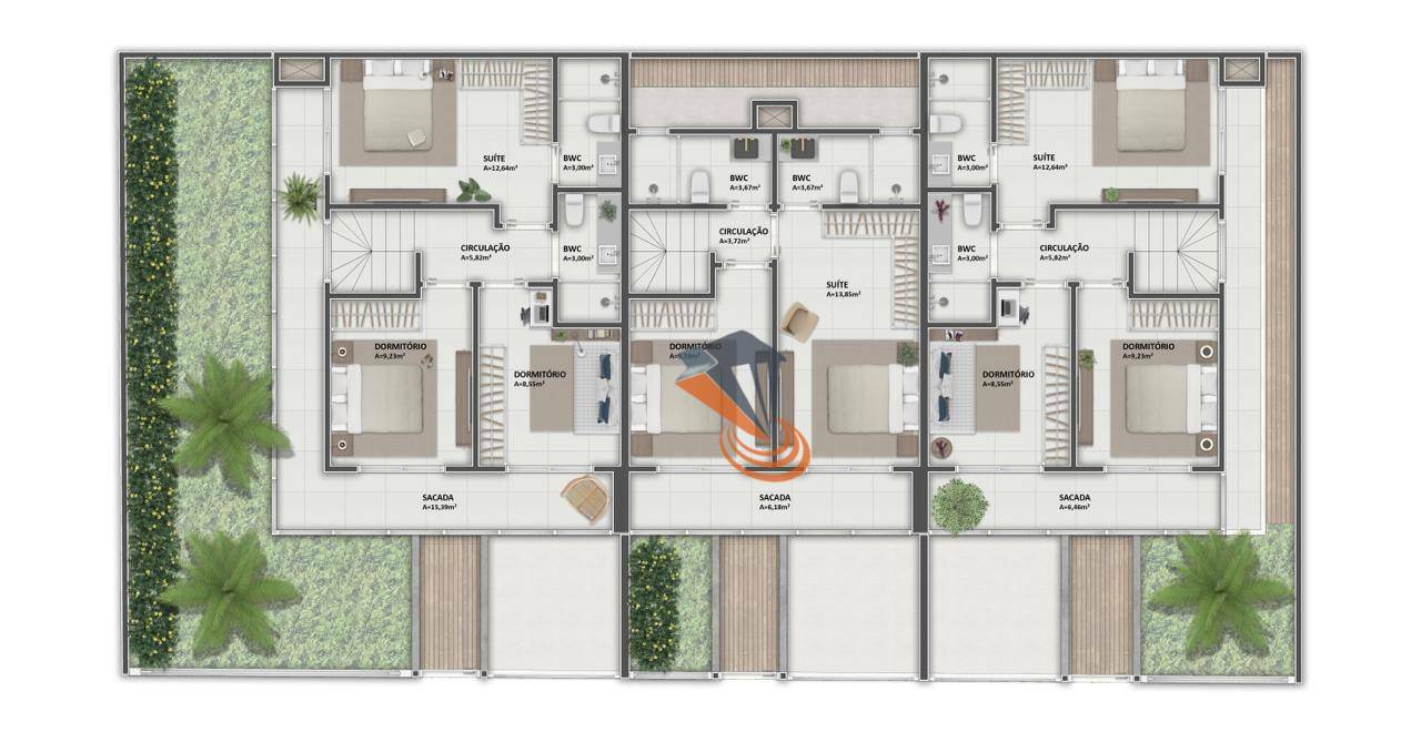 Sobrado à venda com 2 quartos, 87m² - Foto 17