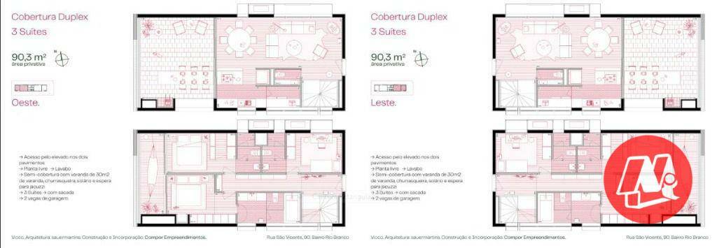 Apartamento à venda com 3 quartos, 170m² - Foto 12