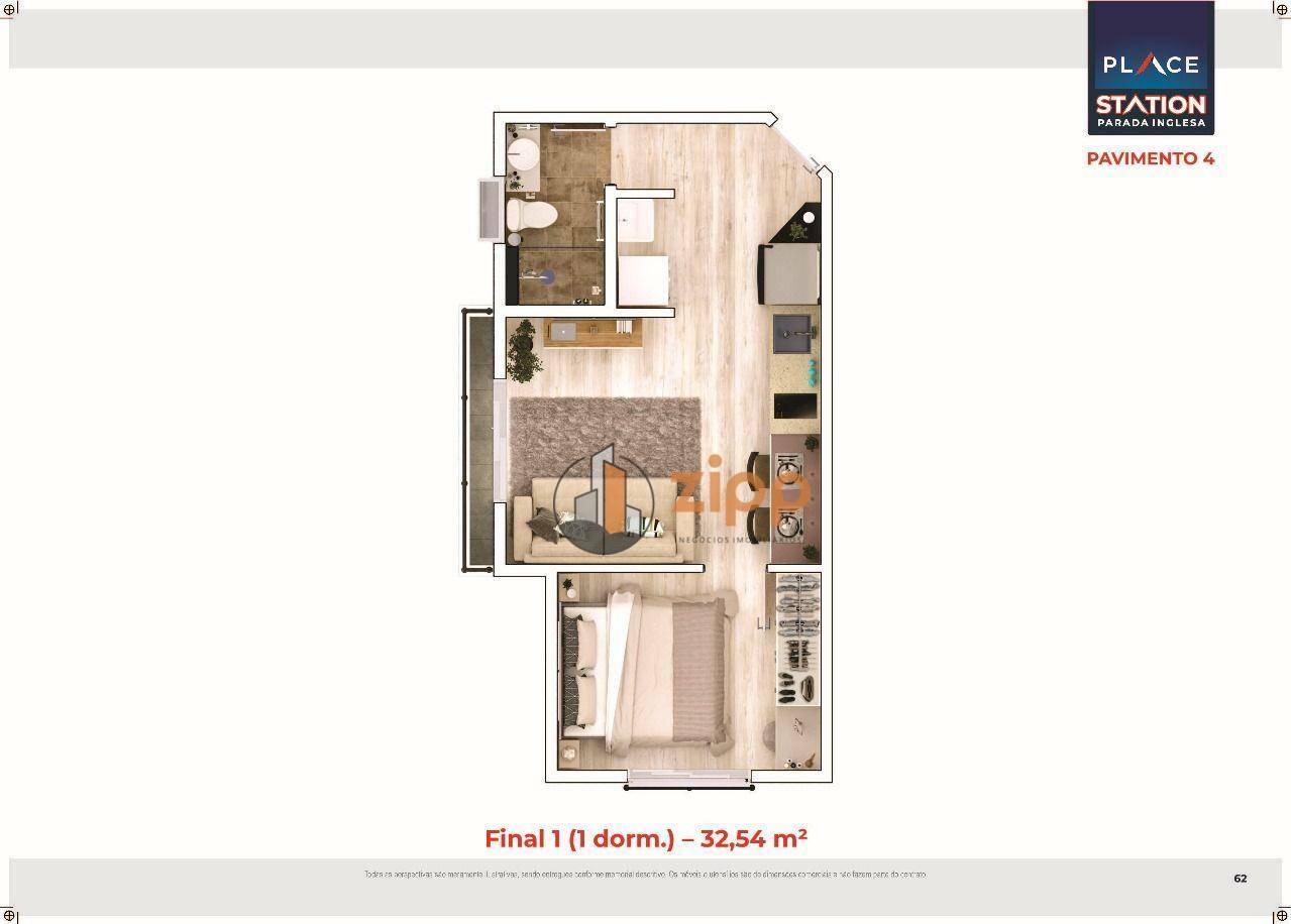 Apartamento à venda com 1 quarto, 29m² - Foto 49