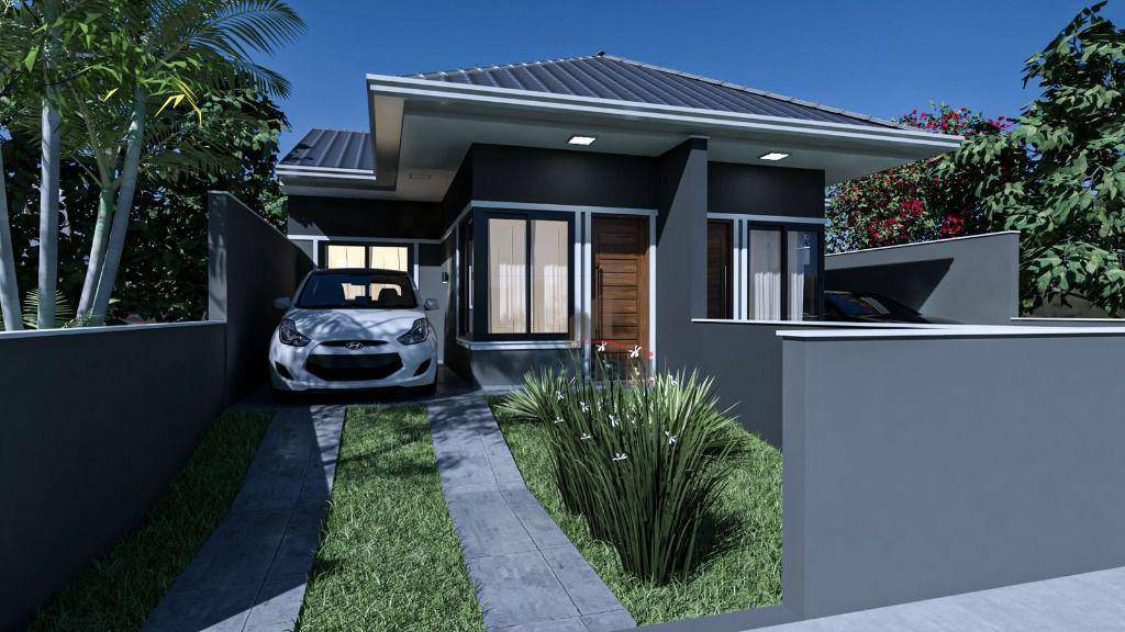 Casa, 2 quartos, 50 m² - Foto 1