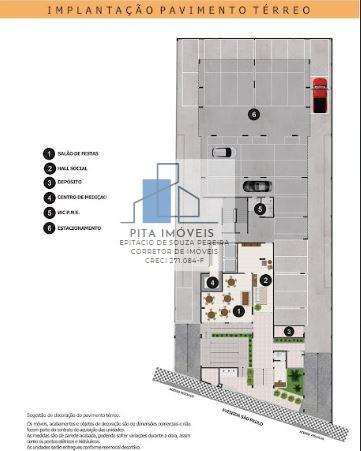 Apartamento à venda com 2 quartos, 60m² - Foto 2