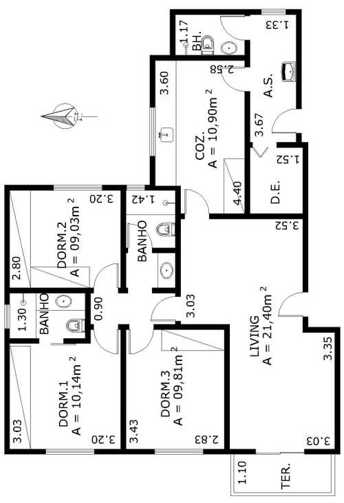 Apartamento à venda com 3 quartos, 290m² - Foto 8