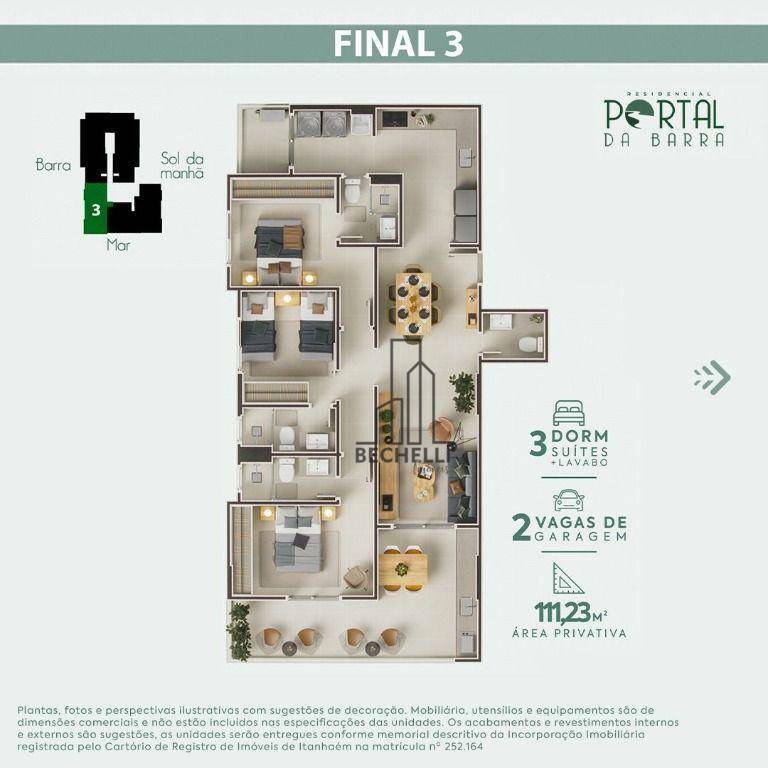 Apartamento à venda com 3 quartos, 111m² - Foto 12