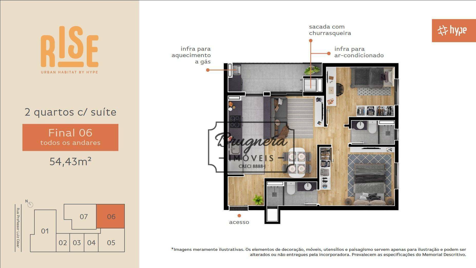 Apartamento à venda com 3 quartos, 84m² - Foto 8