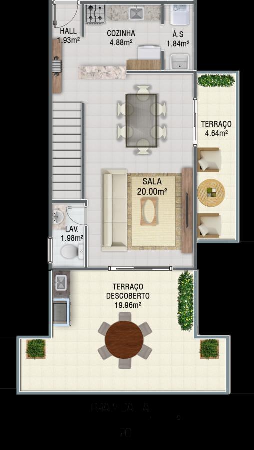 Apartamento à venda com 2 quartos, 68m² - Foto 13