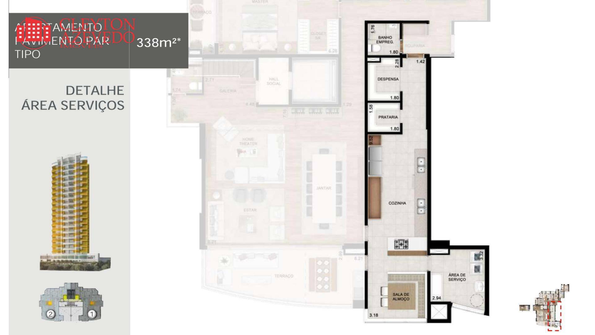 Apartamento à venda com 4 quartos, 336m² - Foto 63