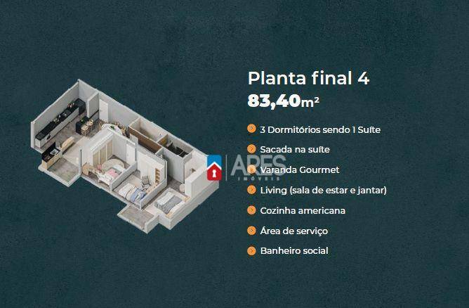 Apartamento, 2 quartos, 69 m² - Foto 7