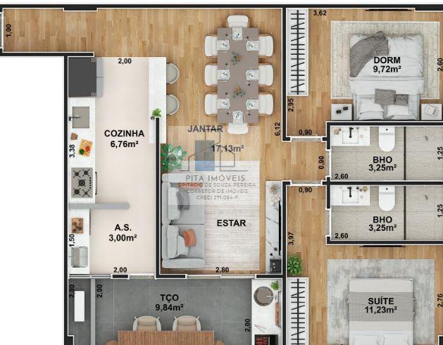 Apartamento à venda com 2 quartos, 80m² - Foto 38