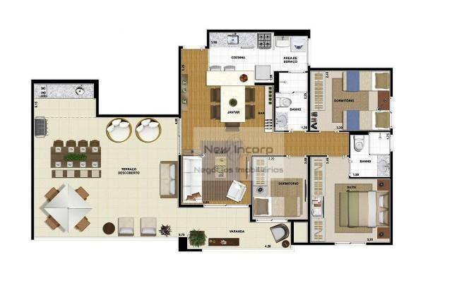 Apartamento à venda com 3 quartos, 105m² - Foto 45