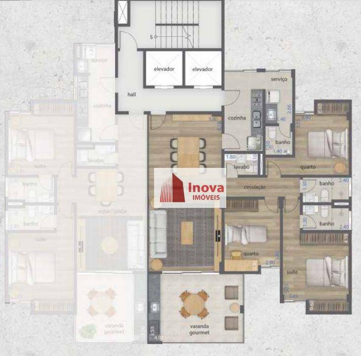 Cobertura à venda com 4 quartos, 240m² - Foto 38