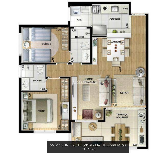 Cobertura à venda com 3 quartos, 117m² - Foto 17