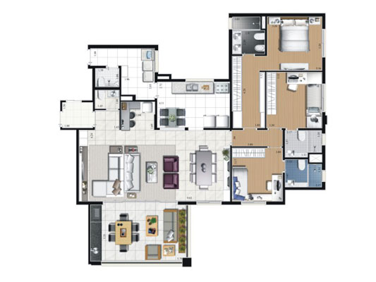 Apartamento à venda com 4 quartos, 286m² - Foto 11