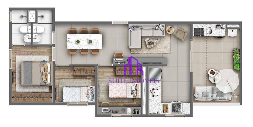 Cobertura à venda com 3 quartos, 70m² - Foto 39