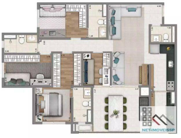 Apartamento à venda com 3 quartos, 109m² - Foto 12