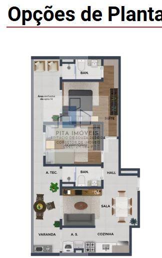 Apartamento à venda com 2 quartos, 60m² - Foto 31