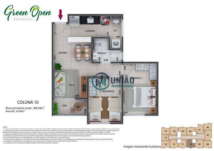 Apartamento à venda com 1 quarto, 30m² - Foto 94