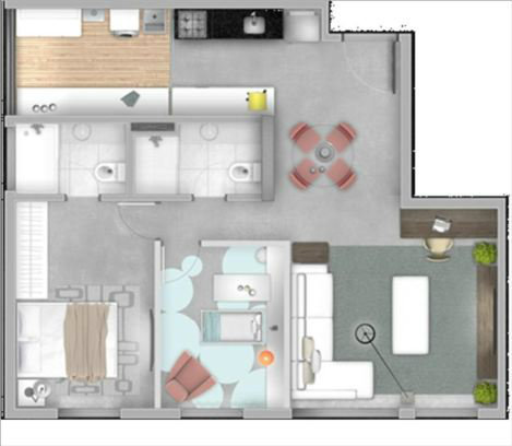 Apartamento à venda com 3 quartos, 212m² - Foto 6