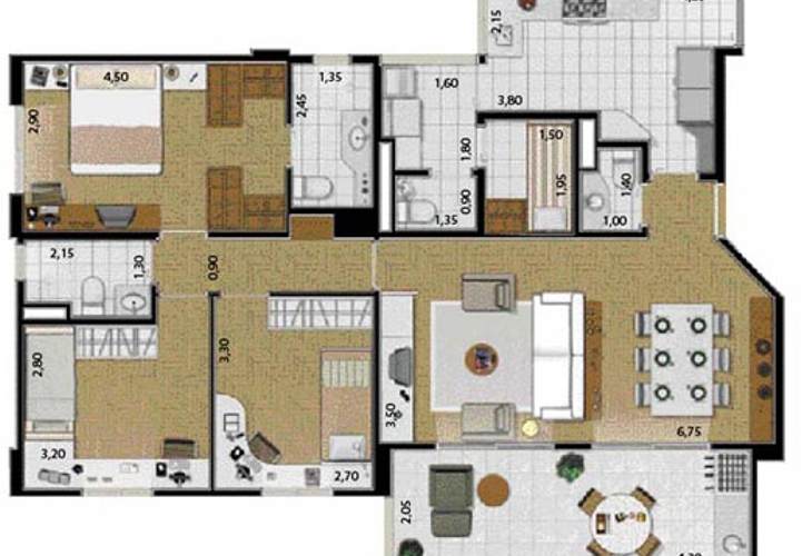 Apartamento à venda com 3 quartos, 111m² - Foto 8