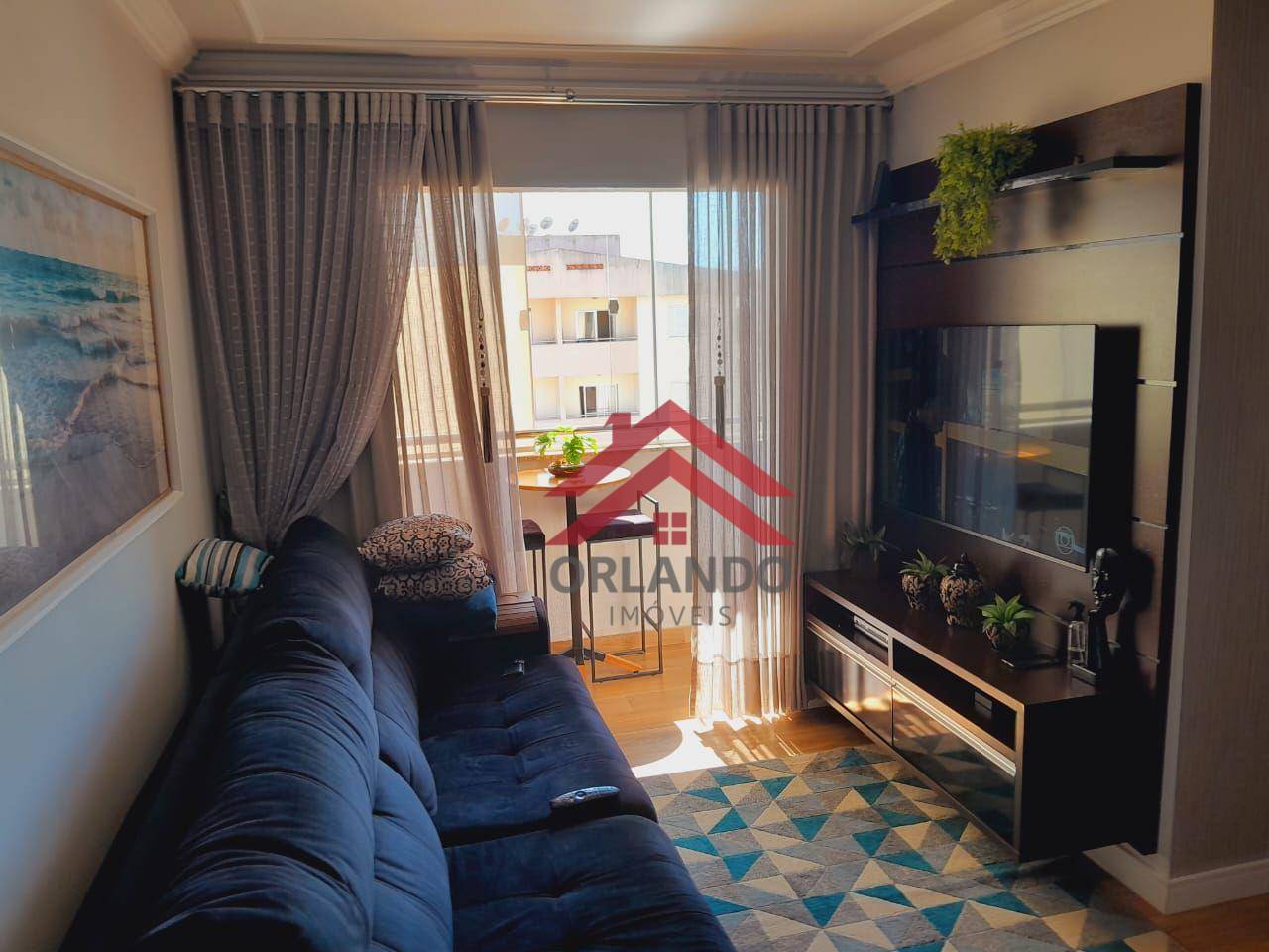 Apartamento à venda com 3 quartos, 74m² - Foto 1