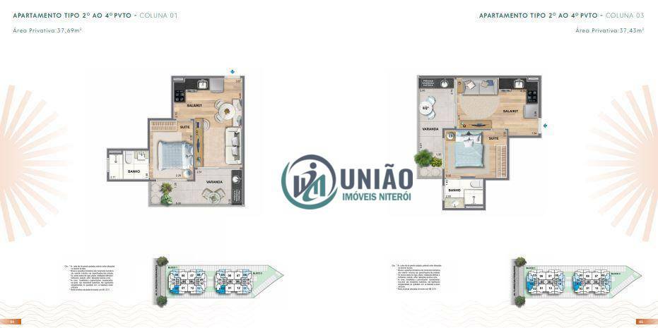 Apartamento à venda com 3 quartos, 79m² - Foto 47