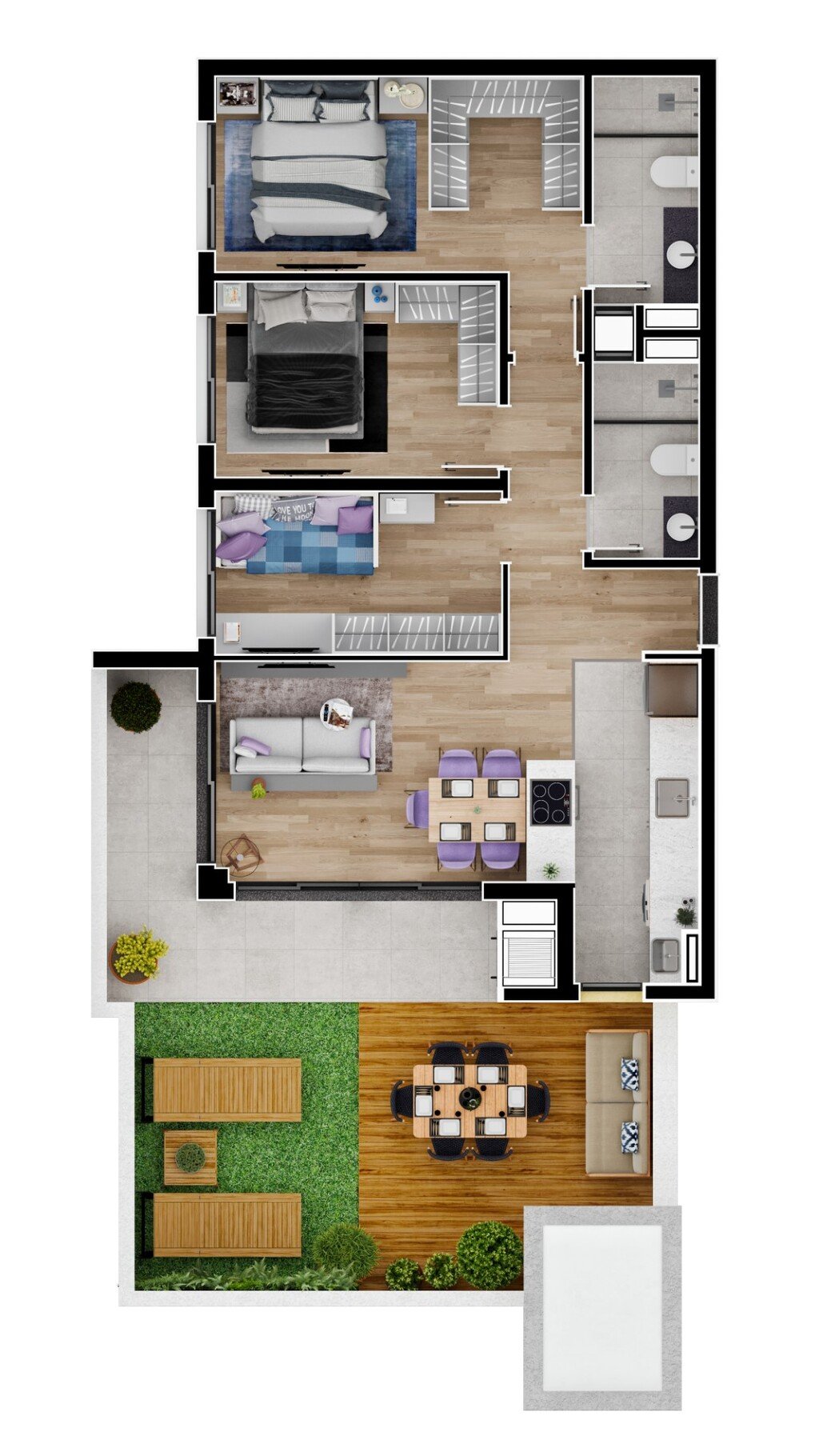 Apartamento à venda com 3 quartos, 6532m² - Foto 29