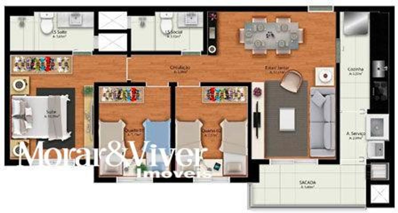 Cobertura à venda com 3 quartos, 141m² - Foto 61