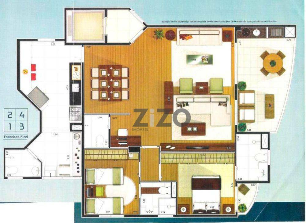 Apartamento para alugar com 2 quartos, 114m² - Foto 41