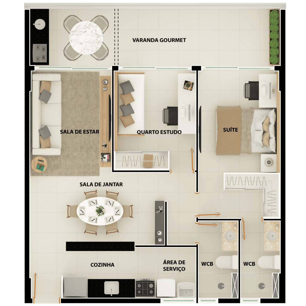 Apartamento à venda com 3 quartos, 82m² - Foto 19