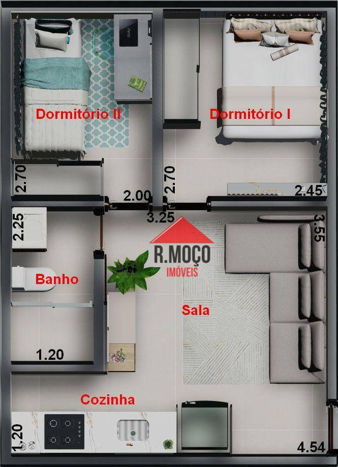 Apartamento à venda com 2 quartos, 32m² - Foto 22