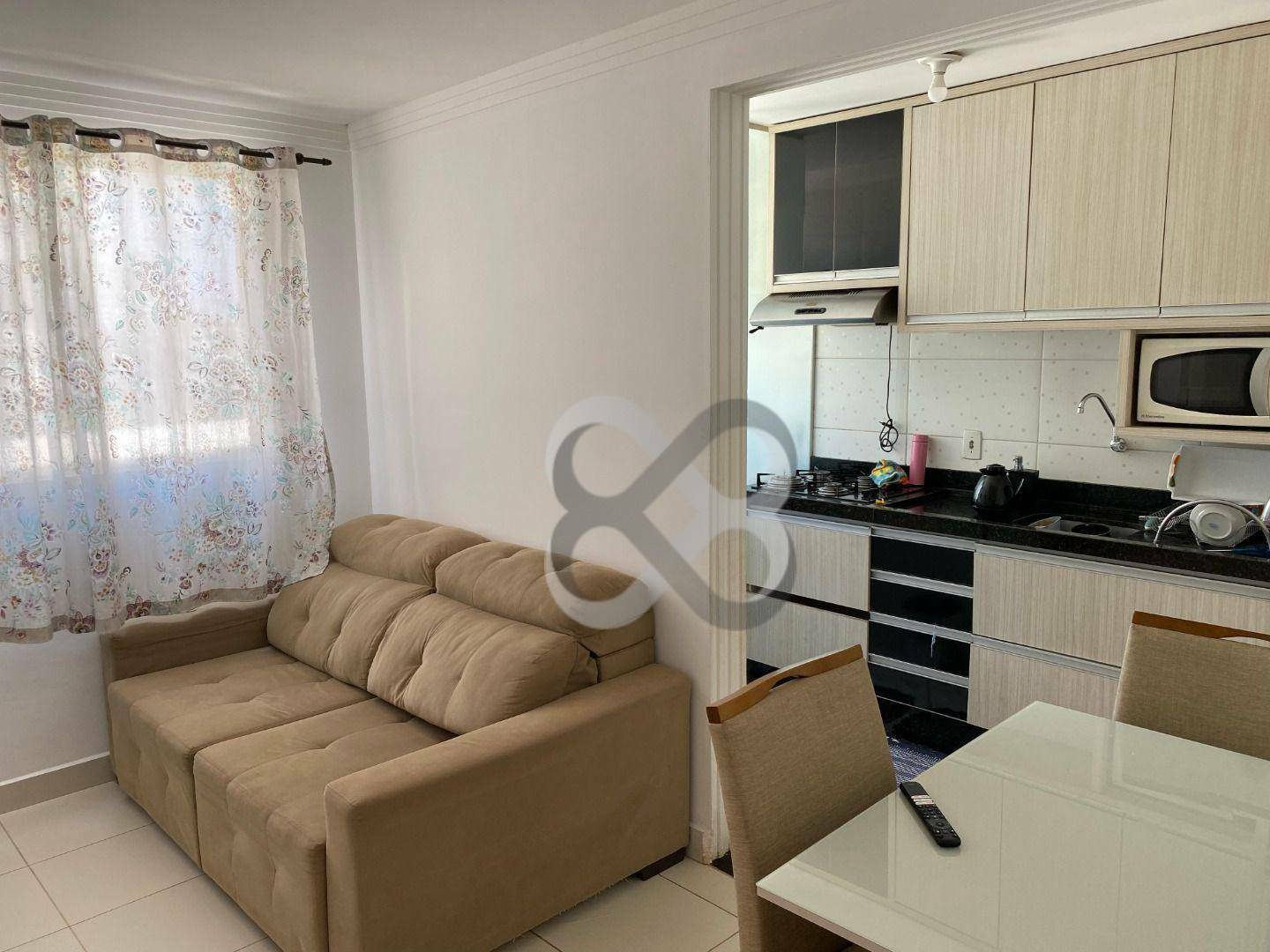 Apartamento à venda com 2 quartos, 45m² - Foto 3