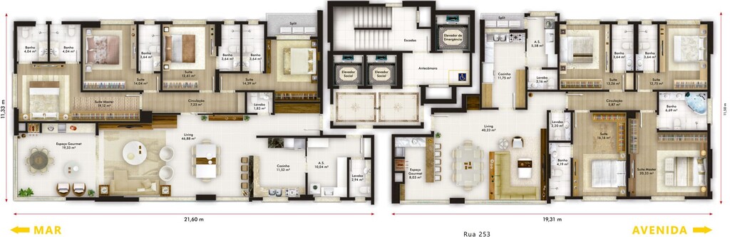 Apartamento à venda com 4 quartos, 1795m² - Foto 23