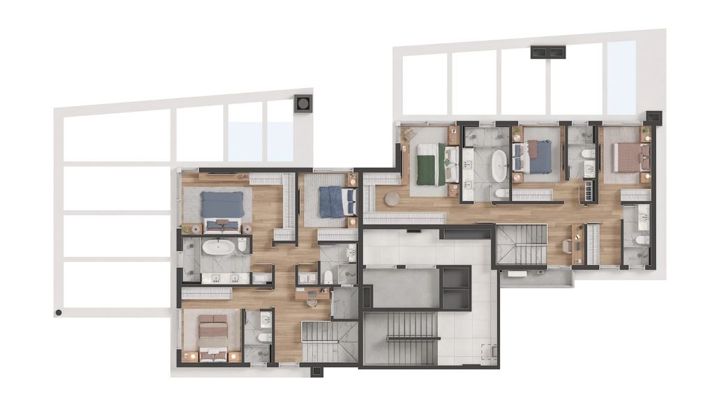 Apartamento à venda com 2 quartos, 235m² - Foto 1