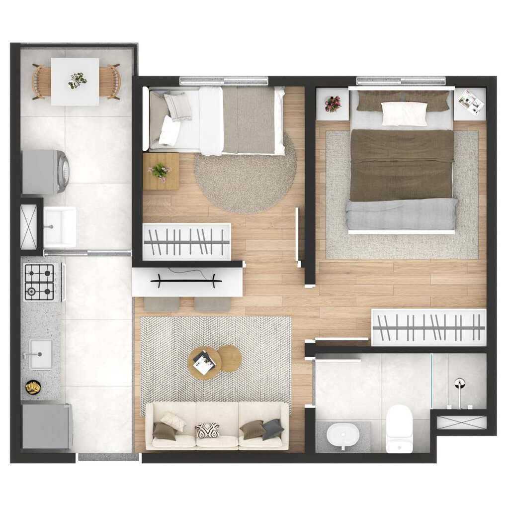 Apartamento à venda com 2 quartos, 53m² - Foto 20