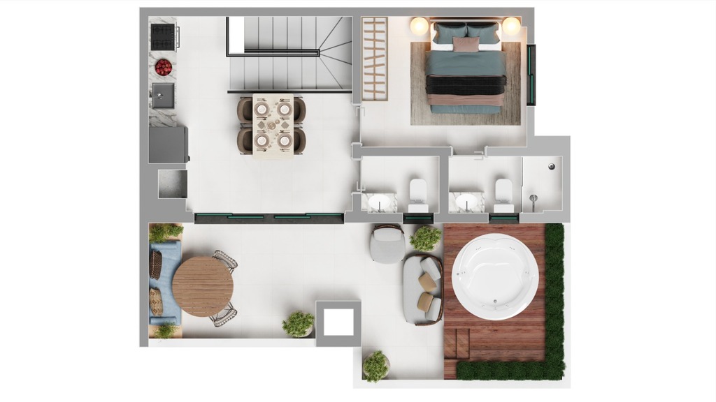 Apartamento à venda com 2 quartos, 48m² - Foto 40