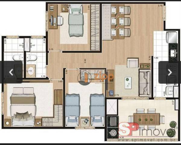 Apartamento à venda com 2 quartos, 79m² - Foto 11