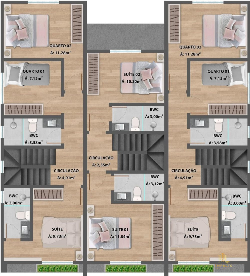 Sobrado à venda com 3 quartos, 90m² - Foto 12