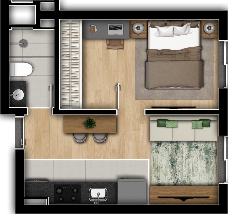 Apartamento à venda com 2 quartos, 62m² - Foto 33