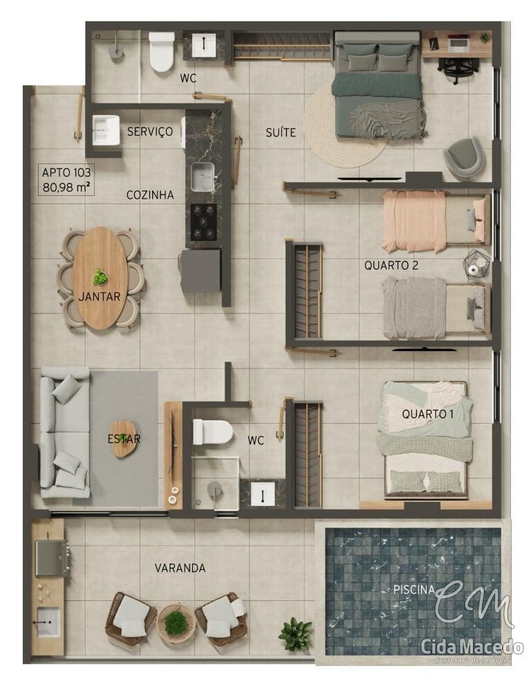 Cobertura à venda com 3 quartos, 137m² - Foto 46