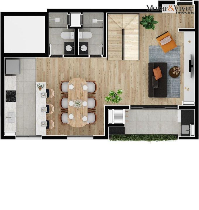 Apartamento à venda com 2 quartos, 58m² - Foto 21