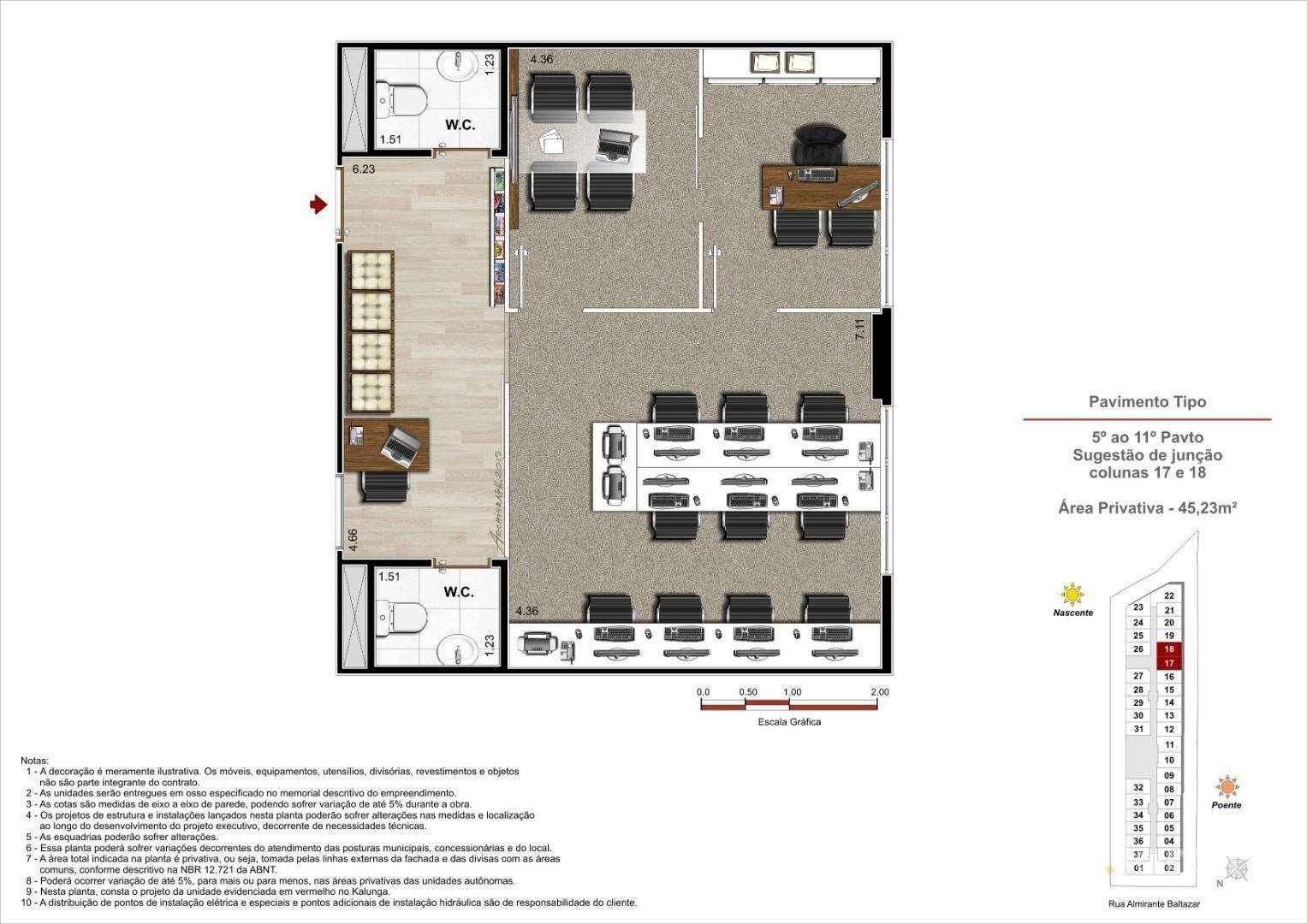 Conjunto Comercial-Sala à venda, 21m² - Foto 9