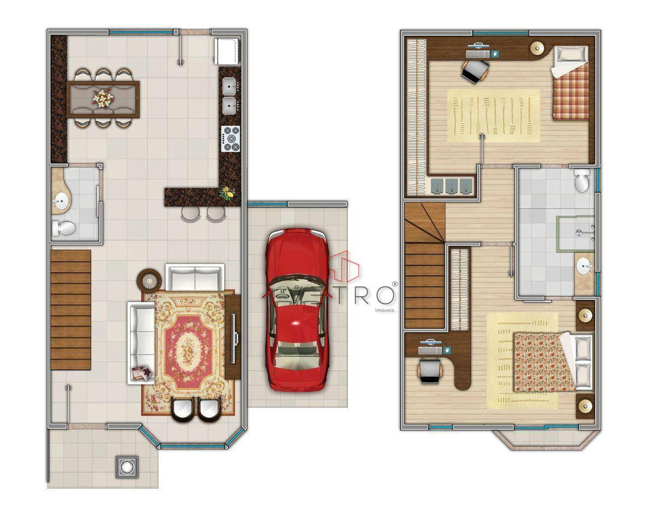 Casa de Condomínio à venda com 2 quartos, 113m² - Foto 12