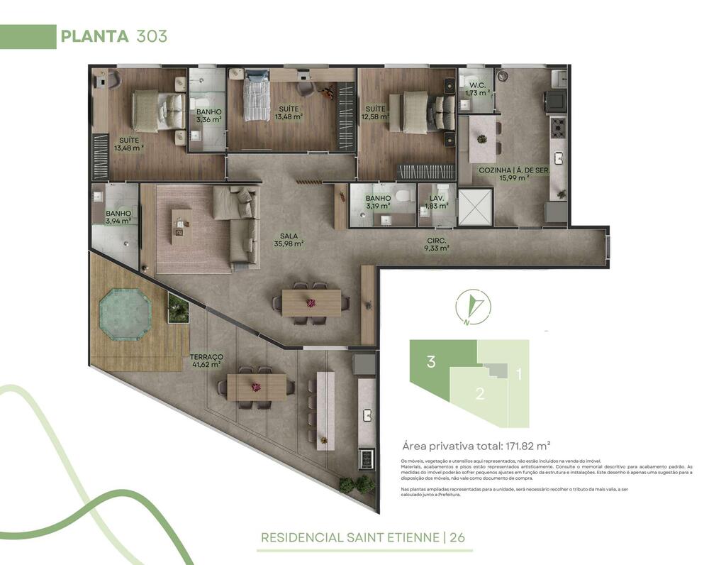 Apartamento à venda com 3 quartos, 1175m² - Foto 22