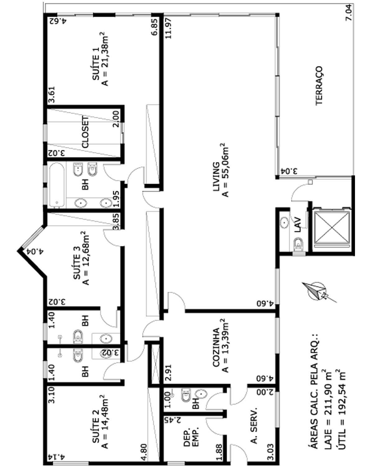 Apartamento à venda com 3 quartos, 410m² - Foto 9