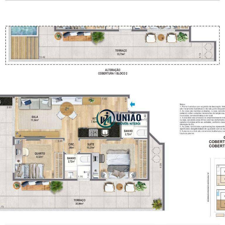 Apartamento à venda com 1 quarto, 37m² - Foto 30