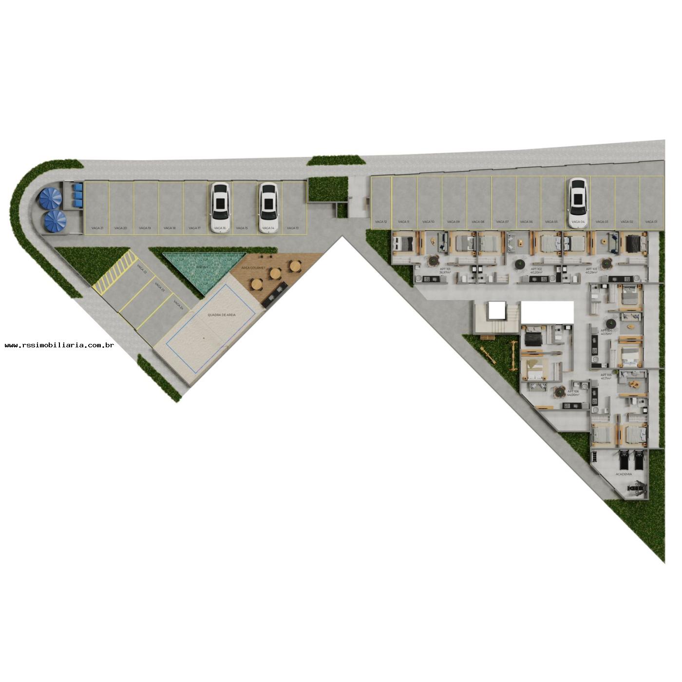 Apartamento à venda com 2 quartos, 51m² - Foto 6