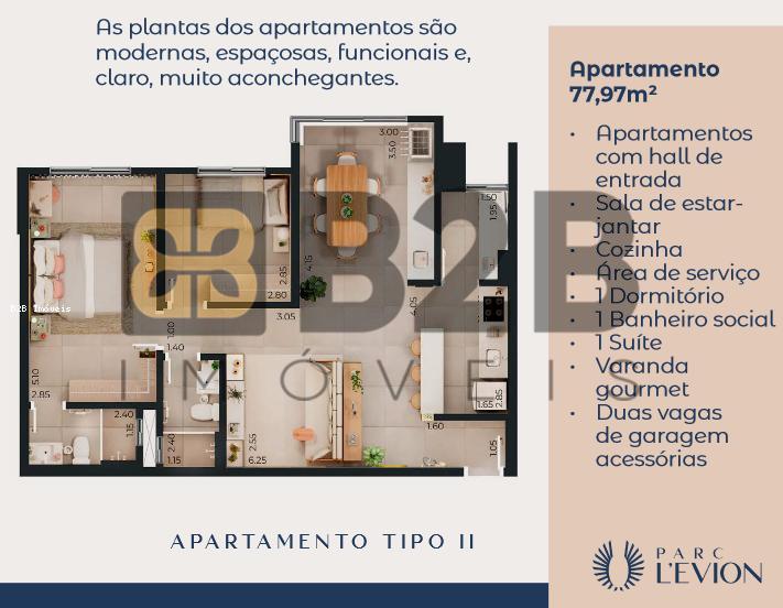 Apartamento à venda com 3 quartos, 99m² - Foto 6