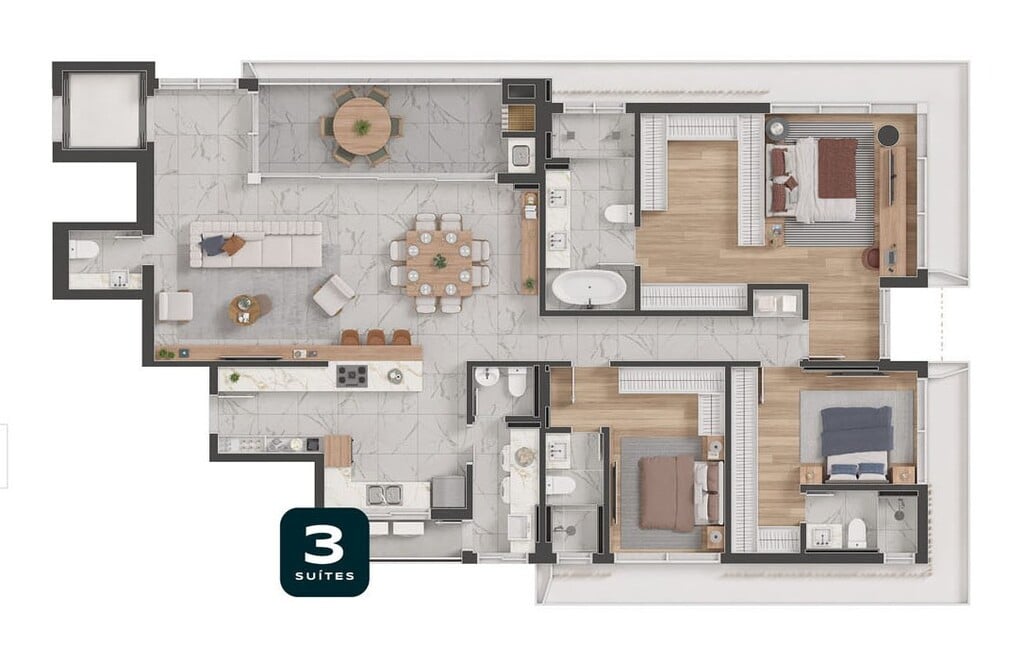 Apartamento à venda com 3 quartos, 17265m² - Foto 17