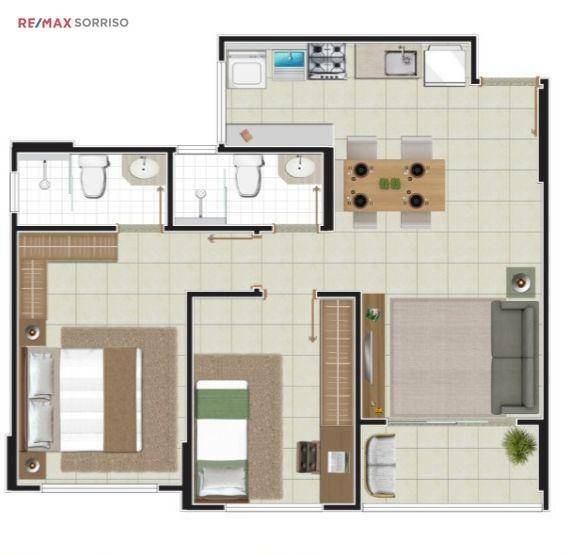 Apartamento à venda com 2 quartos, 55m² - Foto 39